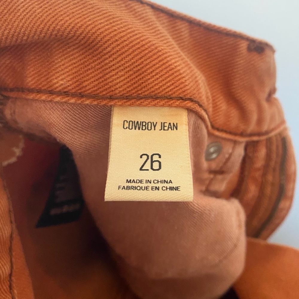 BDG Cowboy Orange Ombré‎ Jeans, 26 - Picture 6 of 15